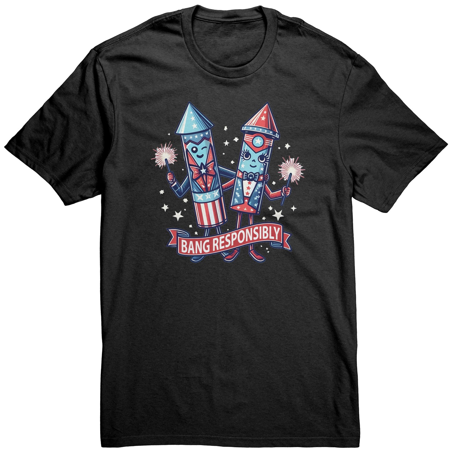 Bang Responsibly - 4th of July T-Shirt
