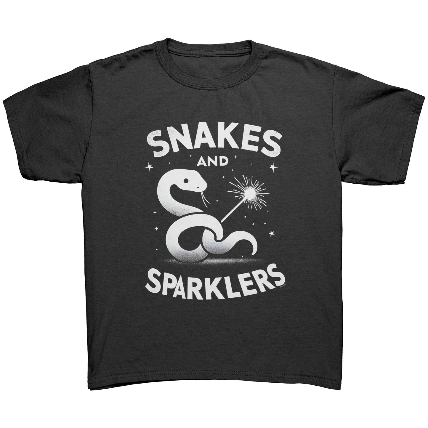Snakes and Sparklers Fireworks Youth T-Shirt
