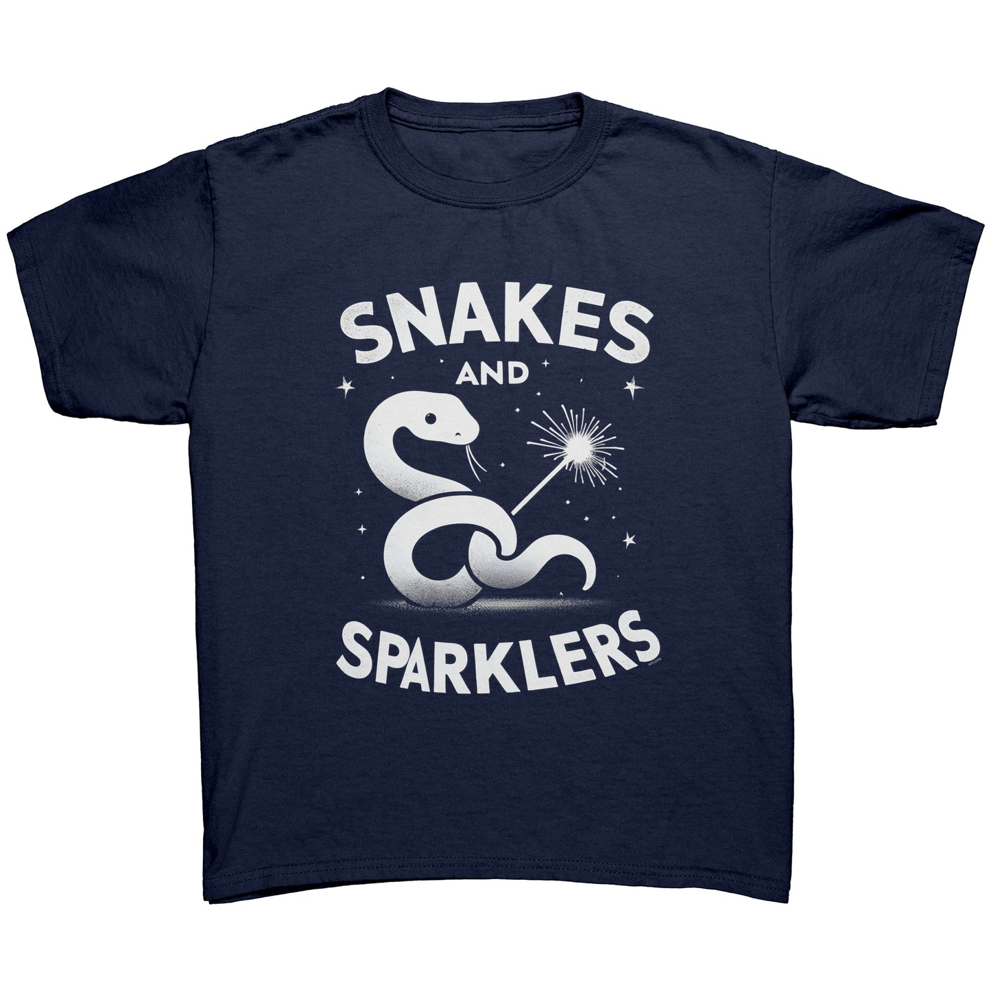 Snakes and Sparklers Fireworks Youth T-Shirt