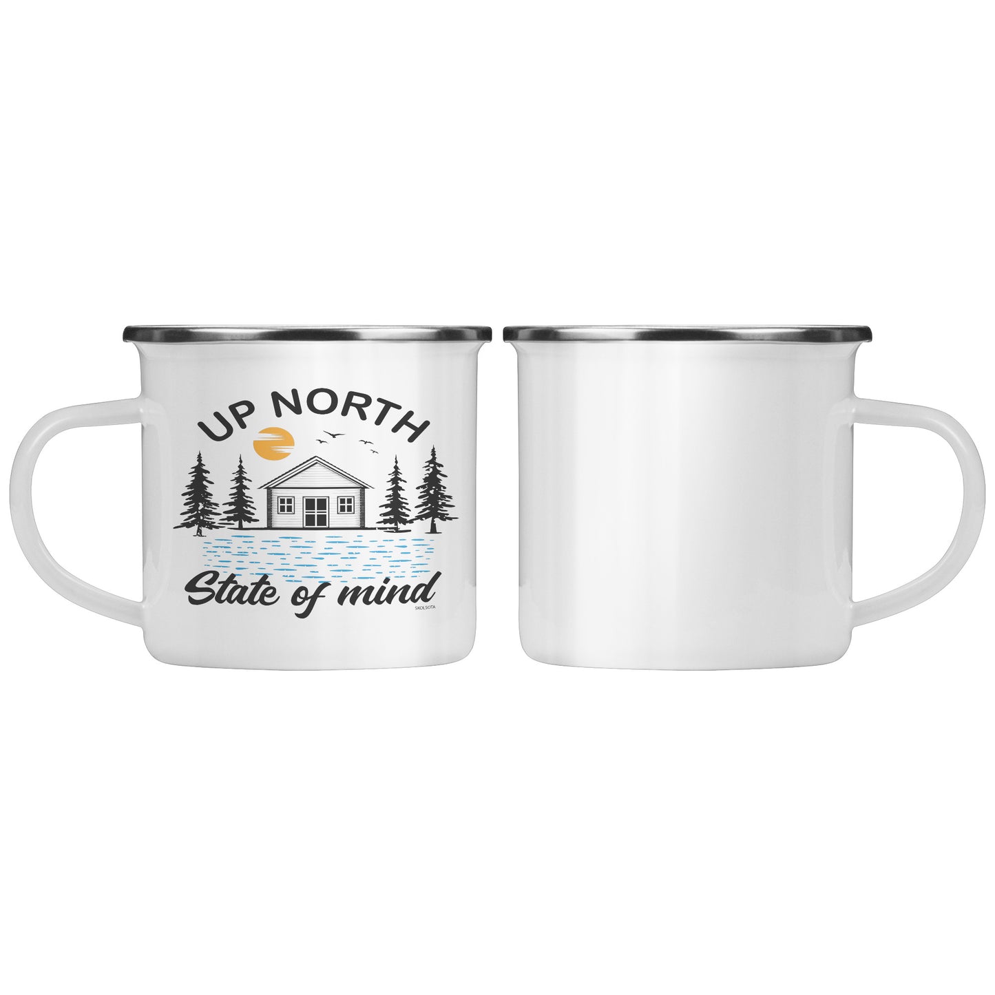 Up North State of Mind Camping Mug
