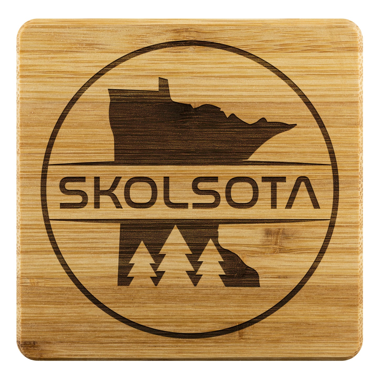 SKOLSOTA - Bamboo Coaster Set