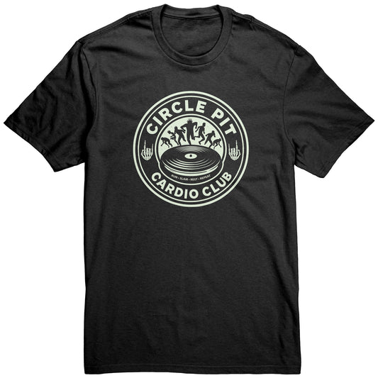 Circle Pit Cardio Club Punk Rock T-Shirt