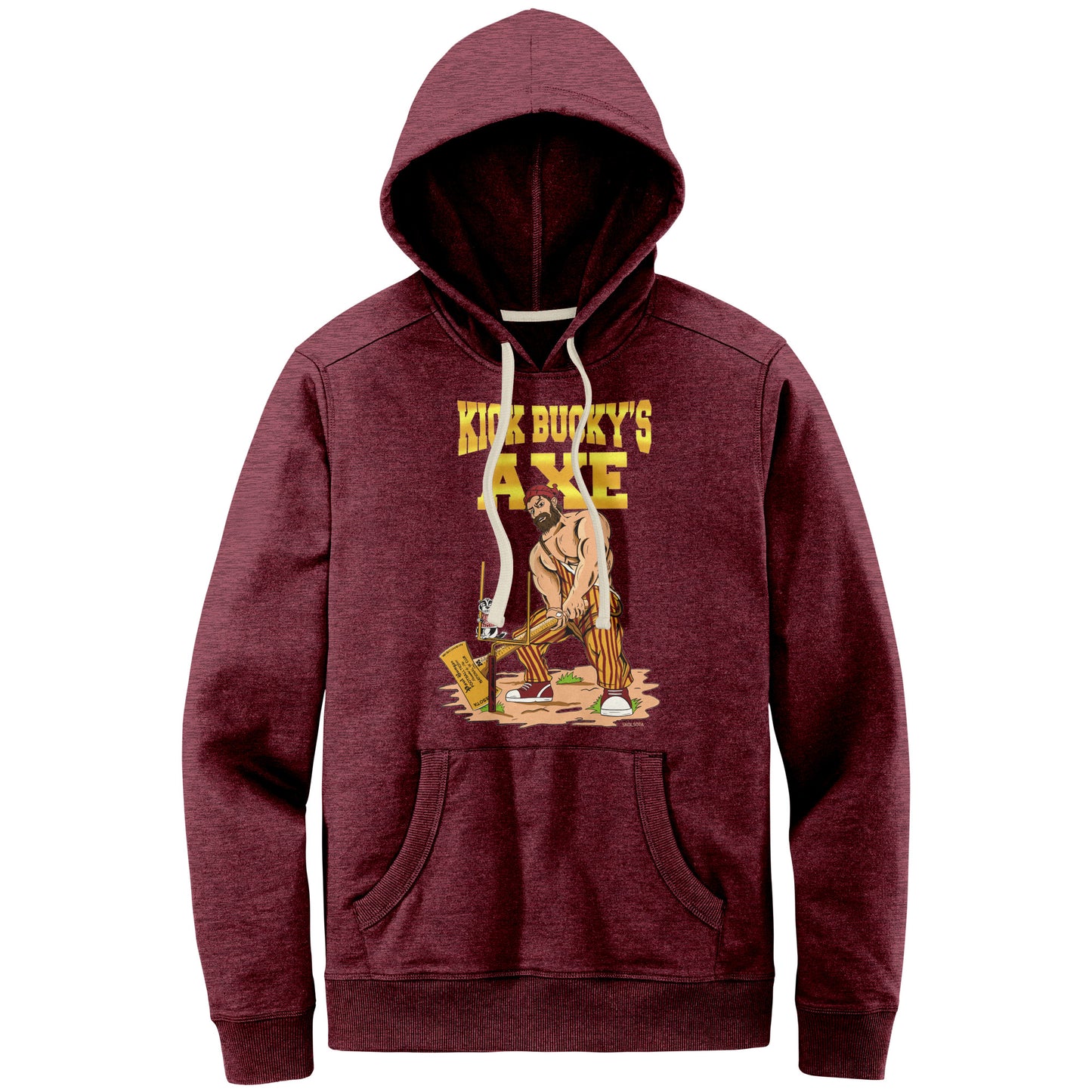 Kick Bucky's Axe - Minnesota vs Wisconsin Rivalry Hoodie