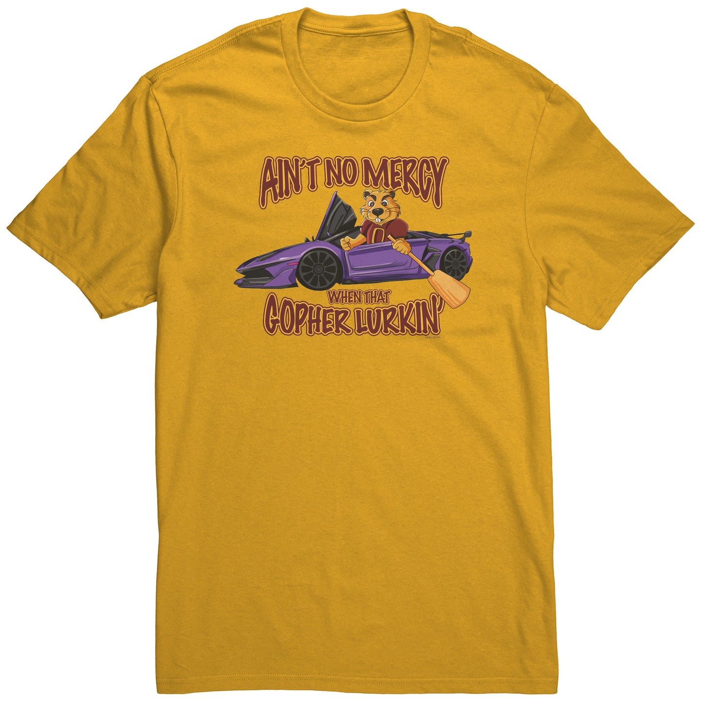 Purple Lamborghini Minnesota Gophers T-Shirt