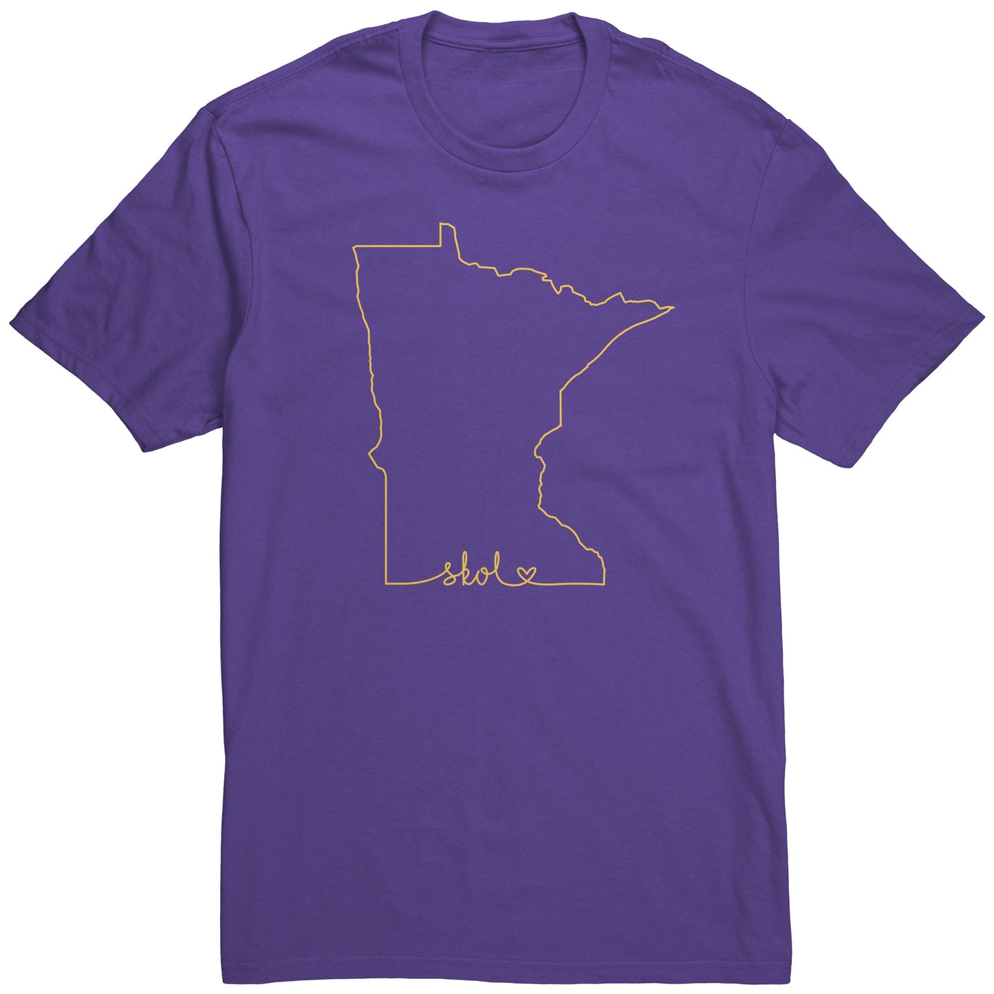 Skol State Minnesota Purple and Gold T-Shirt