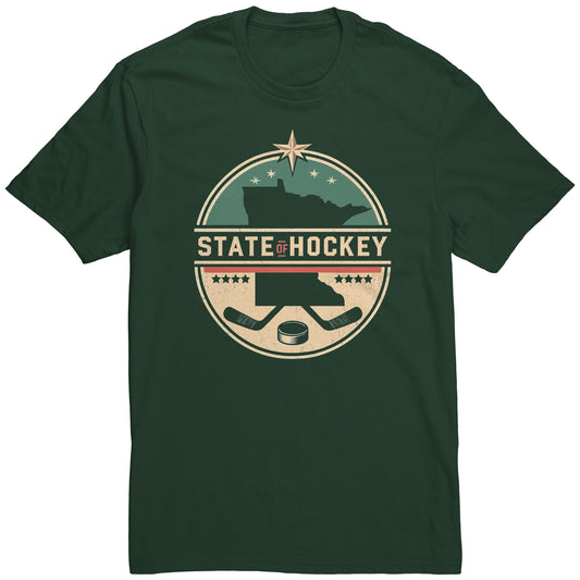 State of Hockey Minnesota T-Shirt