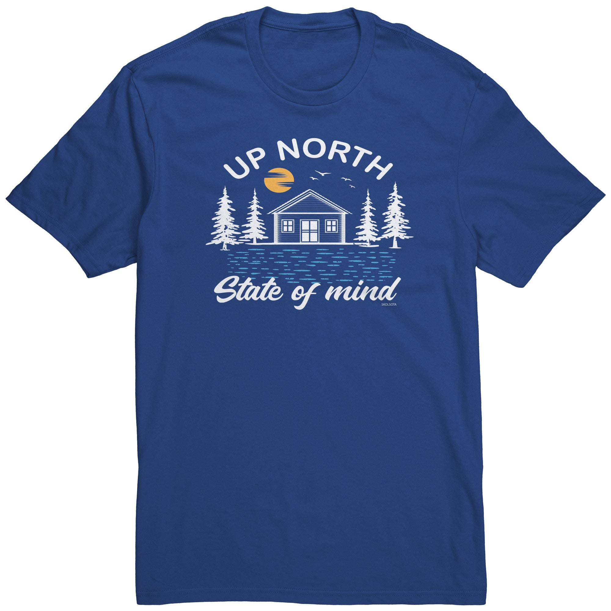 Up North State of Mind Midwest Lake Cabin T Shirt