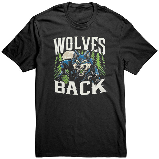 Wolves Back Minnesota T-Shirt