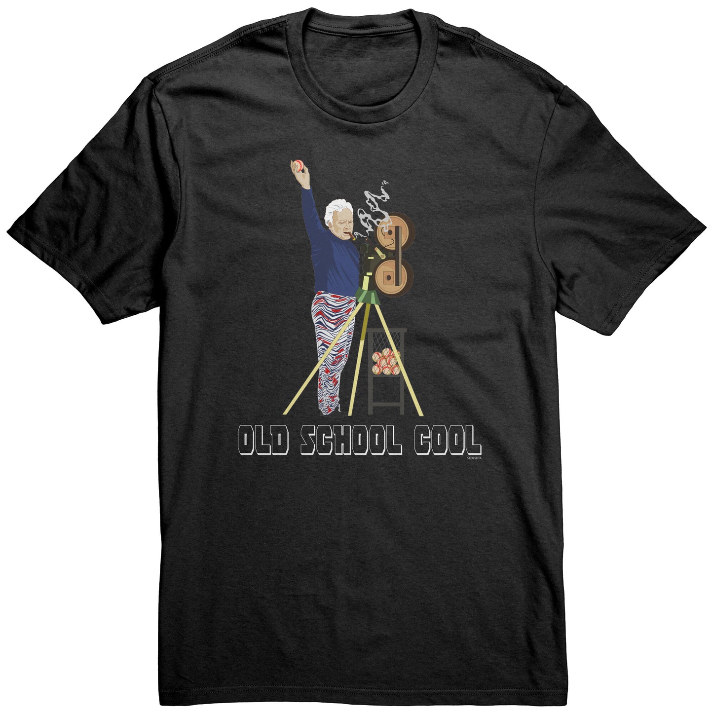 Tom Kelly Old School Cool Minnesota Baseball T-Shirt